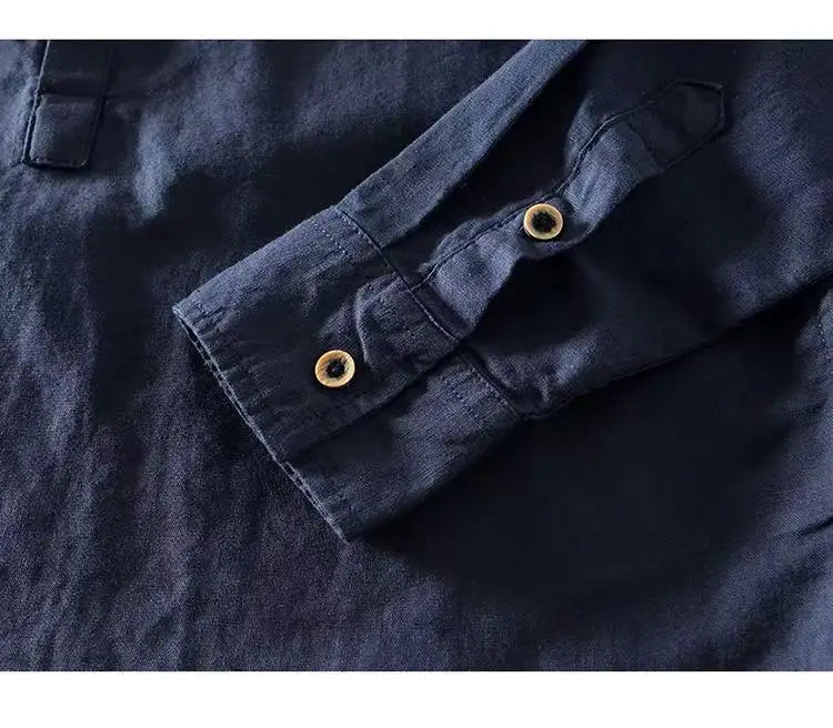 Linen Henley