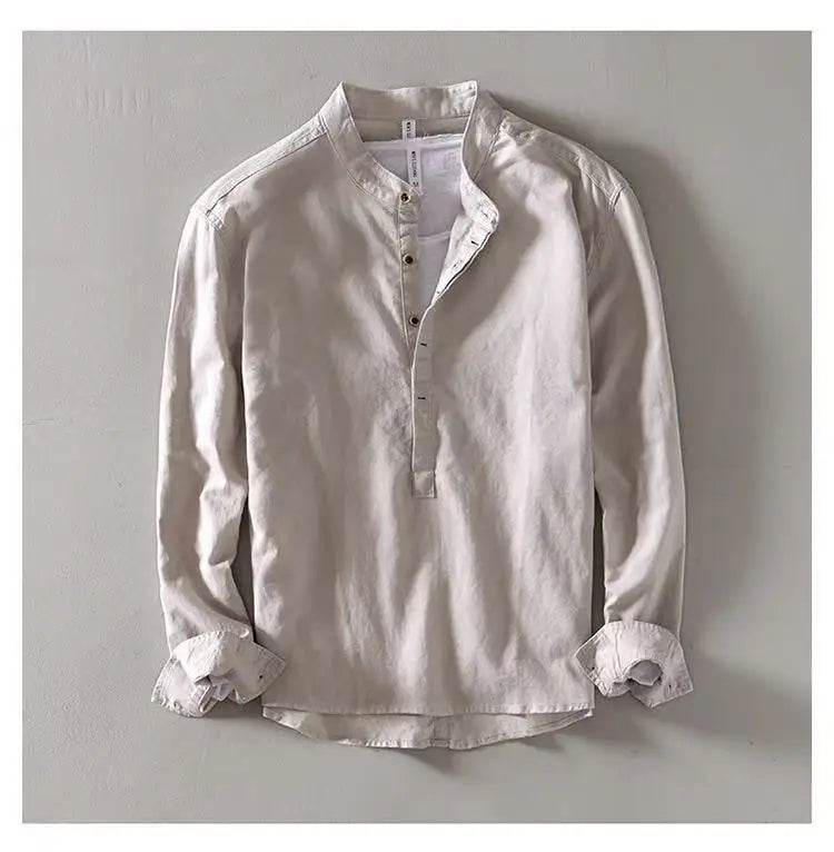 Linen Henley