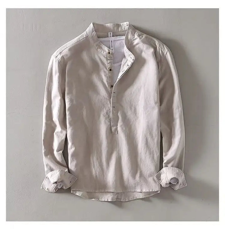 Linen Henley