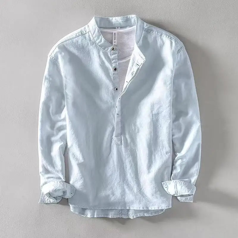 Linen Henley