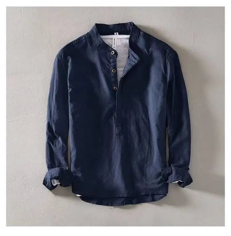 Linen Henley