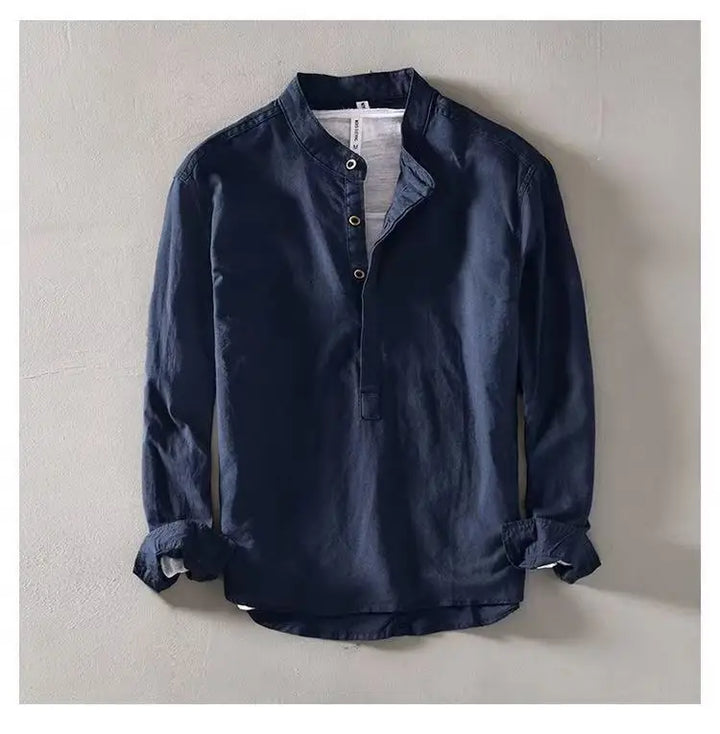 Linen Henley