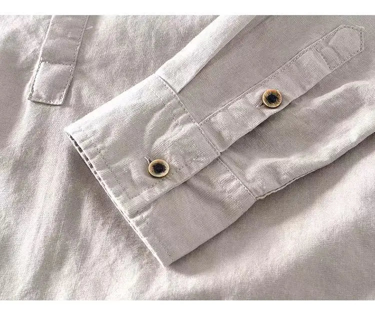 Linen Henley