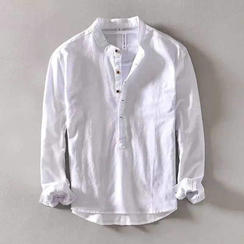 Linen Henley