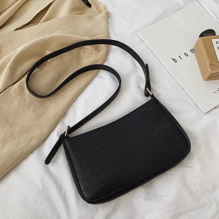 Alligator Patterned Handbag - Luca Mancini