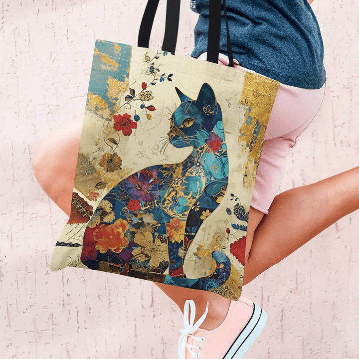 Artisan Cat Tote Bag - Bay + Birch
