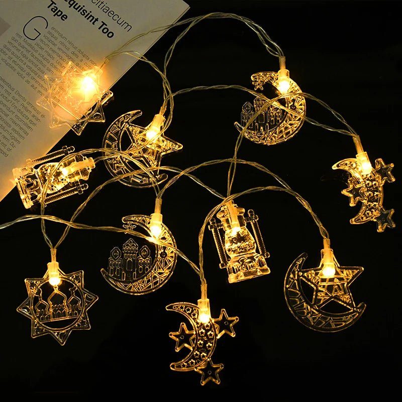 Bay + Birch™ Ramadan Crescent LED Lights - Bay + Birch