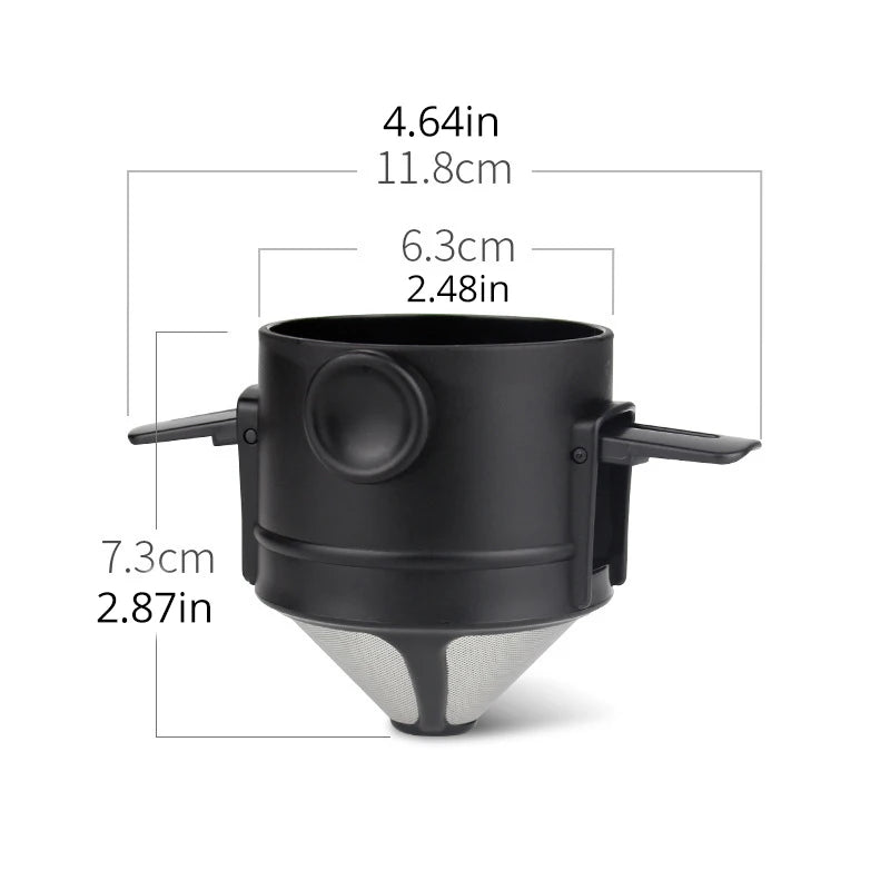 BrewEase Stainless Steel Tea & Coffee Infuser - Bay + Birch