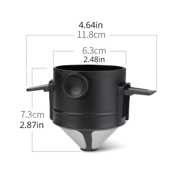 BrewEase Stainless Steel Tea & Coffee Infuser - Bay + Birch