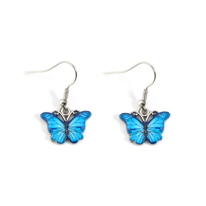 Butterfly Earrings and Necklace - Luca Mancini