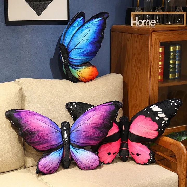 Butterfly Flutter Pillows - Luca Mancini