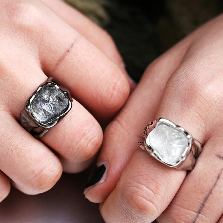 Designer Stone Ring - Luca Mancini