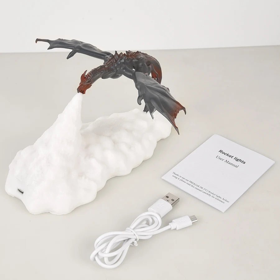 Dragon Blaze Lamp - Luca Mancini