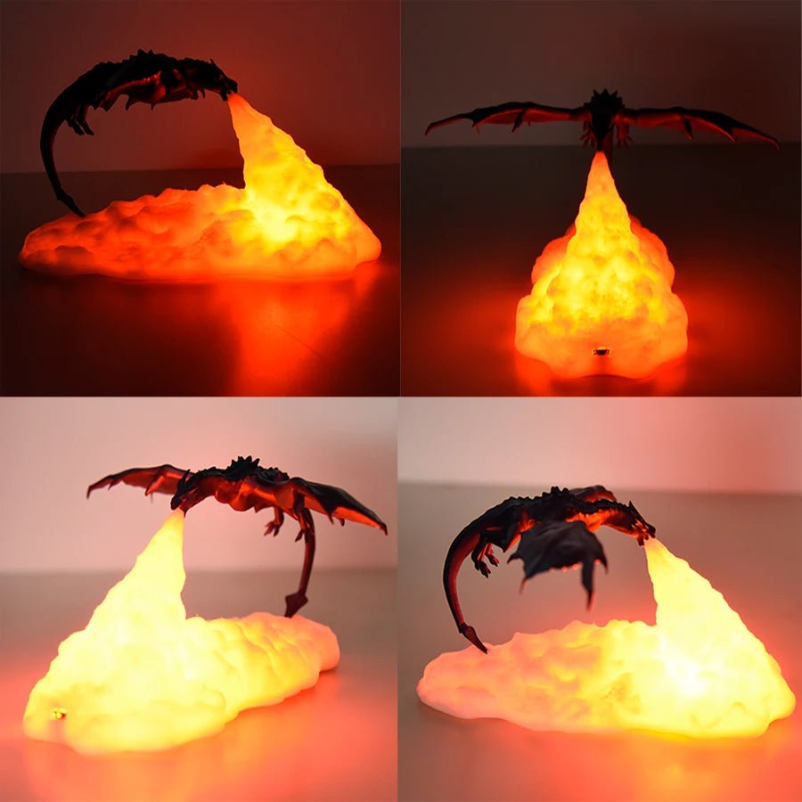 Dragon Blaze Lamp - Luca Mancini
