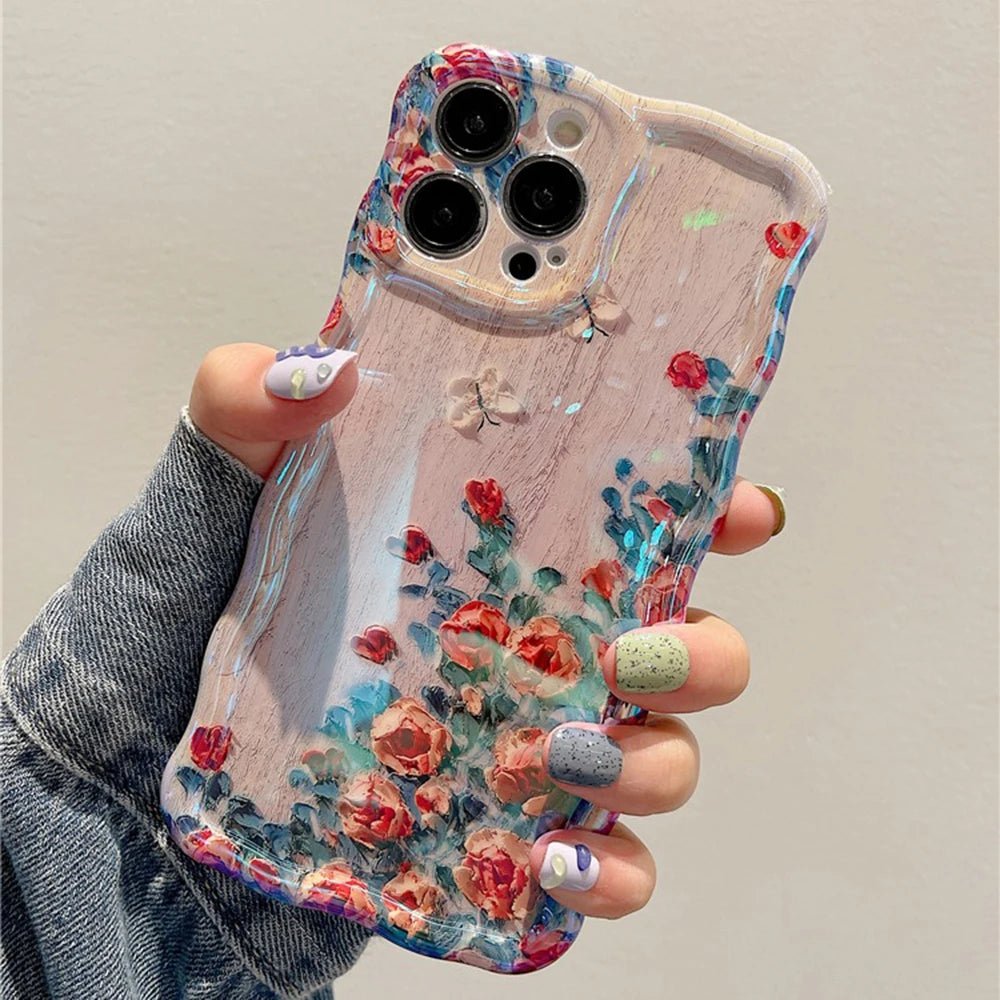 Dreamy Floral Clear Case - Bay + Birch