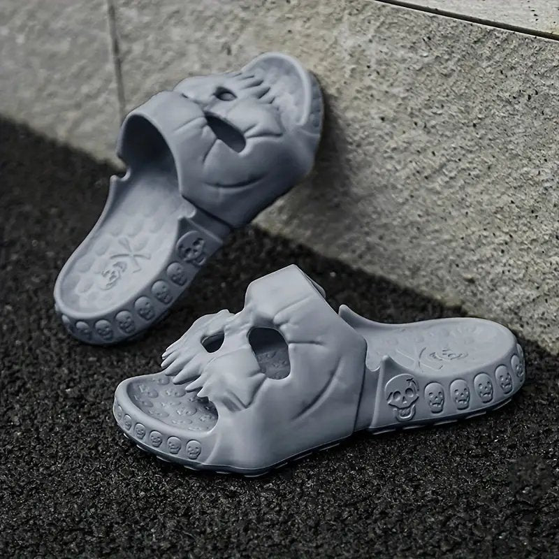 Eclipse Skull Slides - Bay + Birch