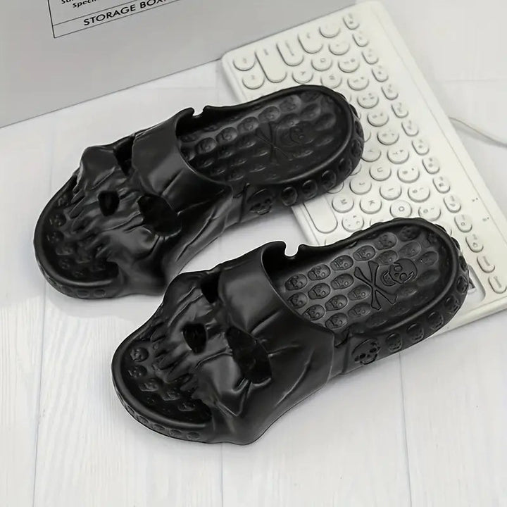 Eclipse Skull Slides - Bay + Birch