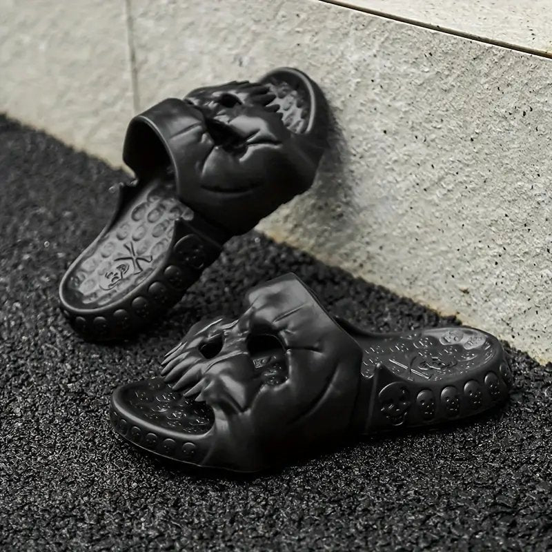 Eclipse Skull Slides - Bay + Birch