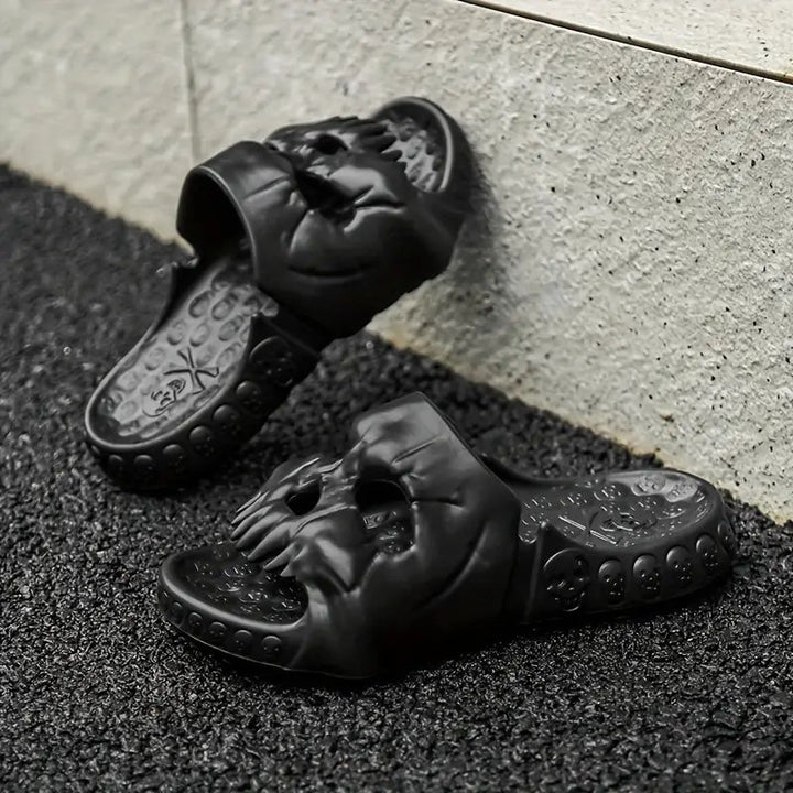 Eclipse Skull Slides - Bay + Birch