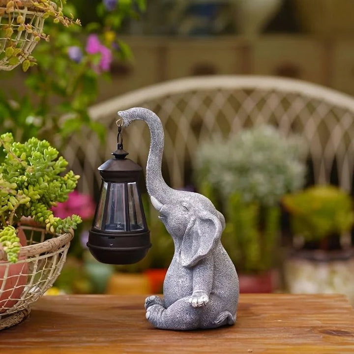 Enchanted Elephant Lantern Light - Luca Mancini