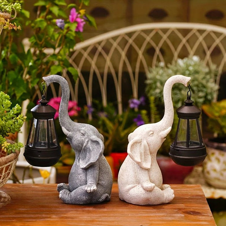 Enchanted Elephant Lantern Light - Luca Mancini