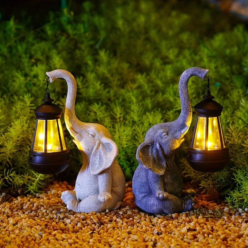 Enchanted Elephant Lantern Light - Luca Mancini