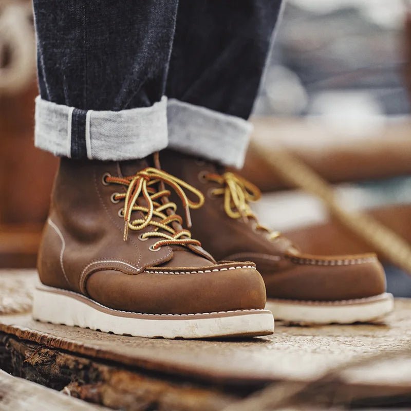 Forge Vintage 825 Leather Boots - Bay + Birch