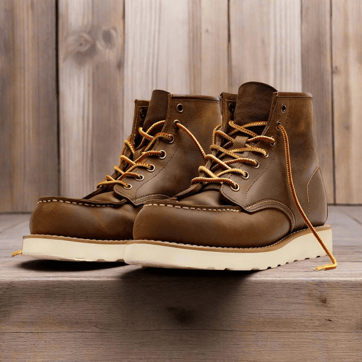 Forge Vintage 825 Leather Boots - Bay + Birch