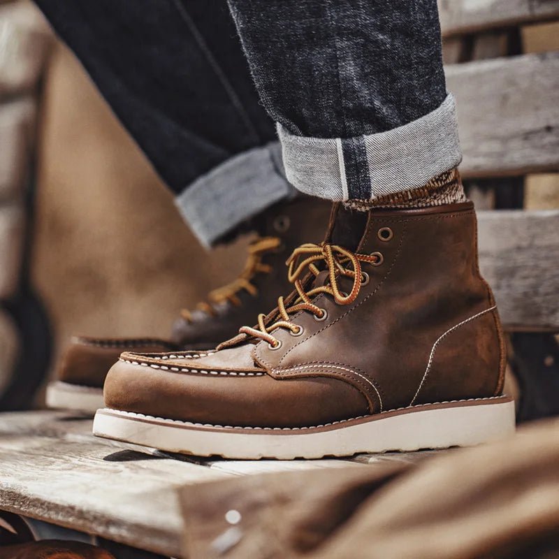 Forge Vintage 825 Leather Boots - Bay + Birch
