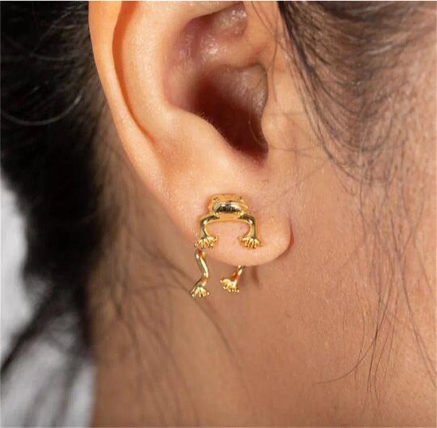 Frog Hug Earrings - Luca Mancini