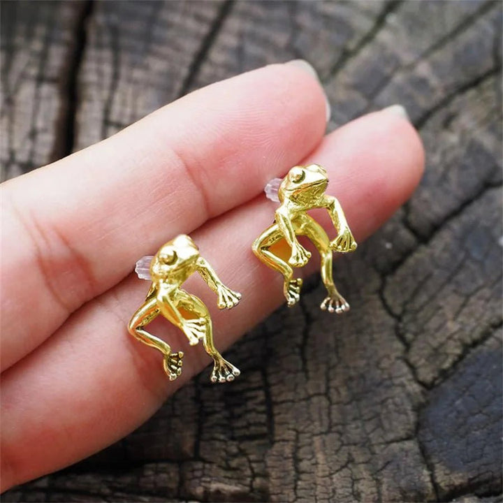 Frog Hug Earrings - Luca Mancini