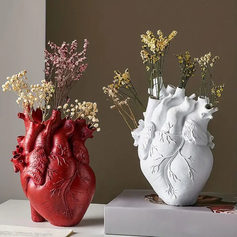 Hearts of Art Vase Collection - Luca Mancini