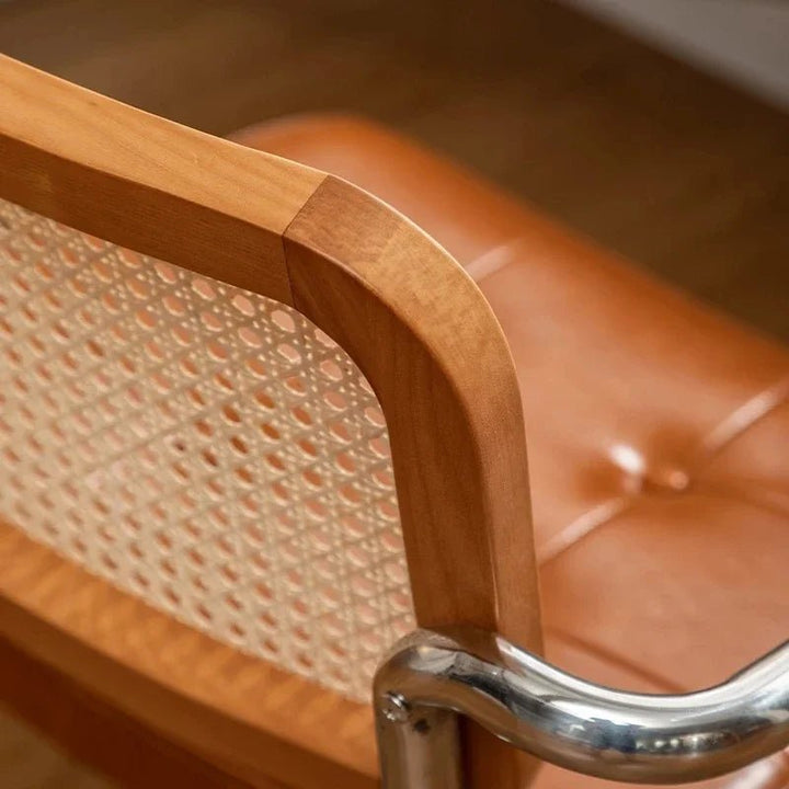Japanese Cane Office Chair - Bay + Birch