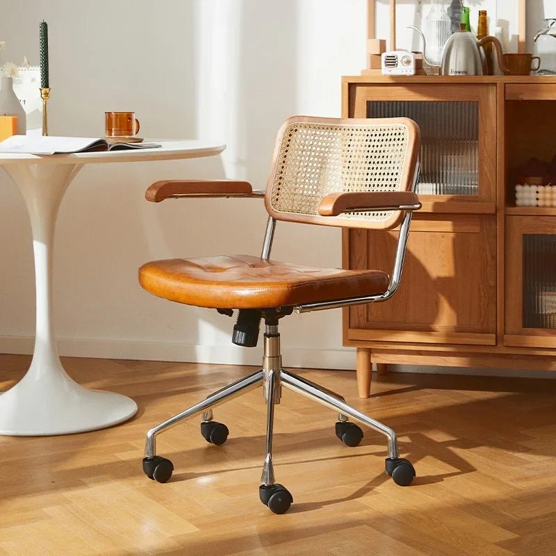 Japanese Cane Office Chair - Bay + Birch