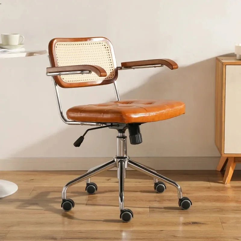 Japanese Cane Office Chair - Bay + Birch