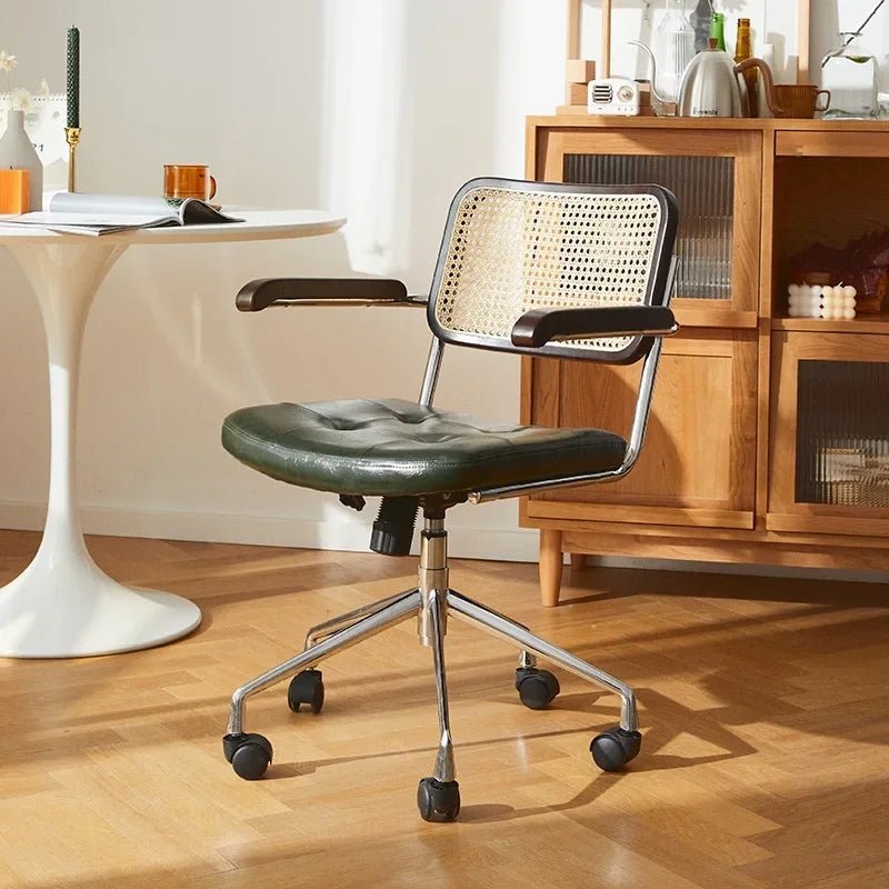 Japanese Cane Office Chair - Bay + Birch