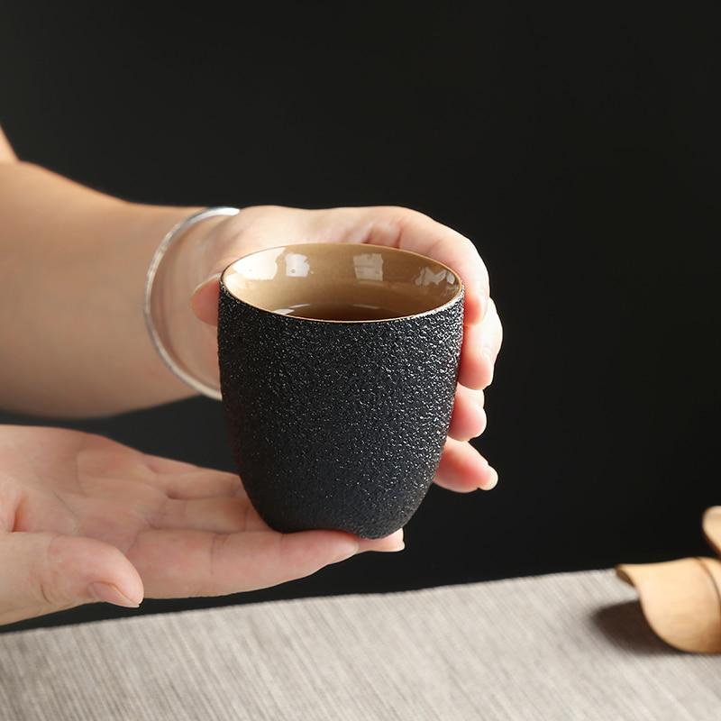 Japanese Style Teacups - 3 Piece Set - Luca Mancini