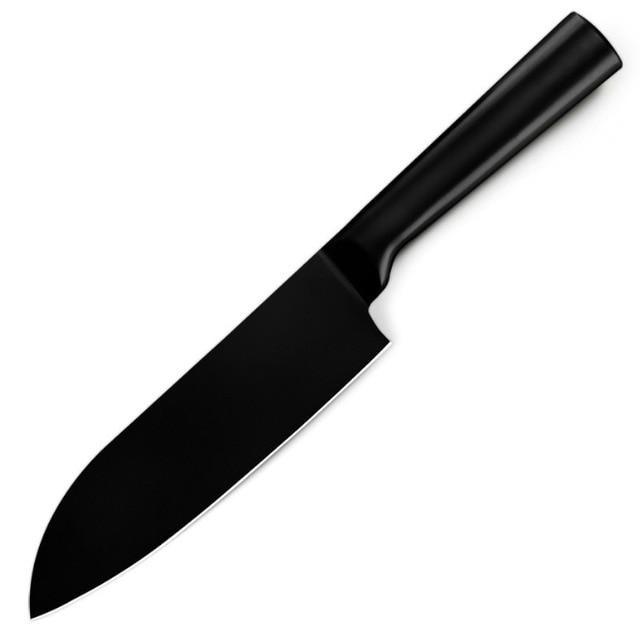 Jet Black Knives - 4 Piece Set - Luca Mancini