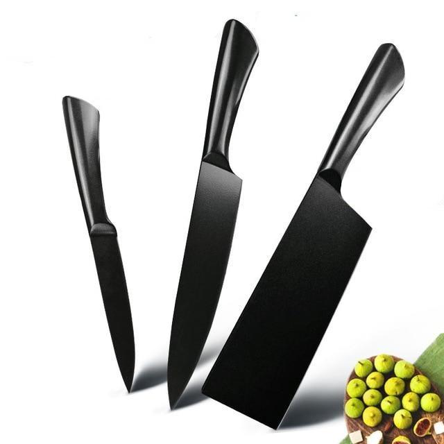 Jet Black Knives - Luxury Edition - Luca Mancini