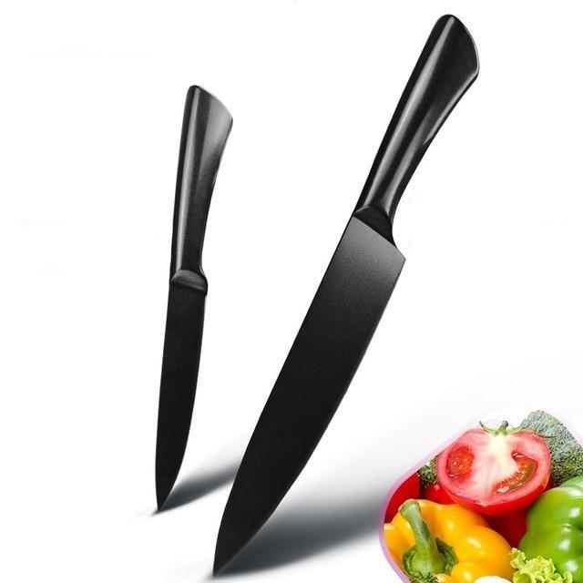 Jet Black Knives - Luxury Edition - Luca Mancini