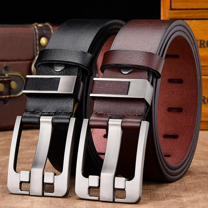 Leather Belt - Luca Mancini
