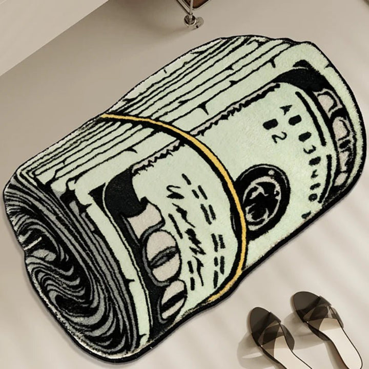 Money Roll Rug - Luca Mancini