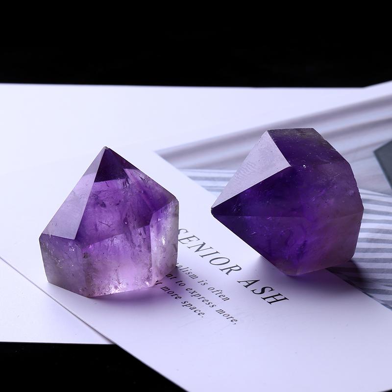 Natural Amethyst Crystals - Luca Mancini