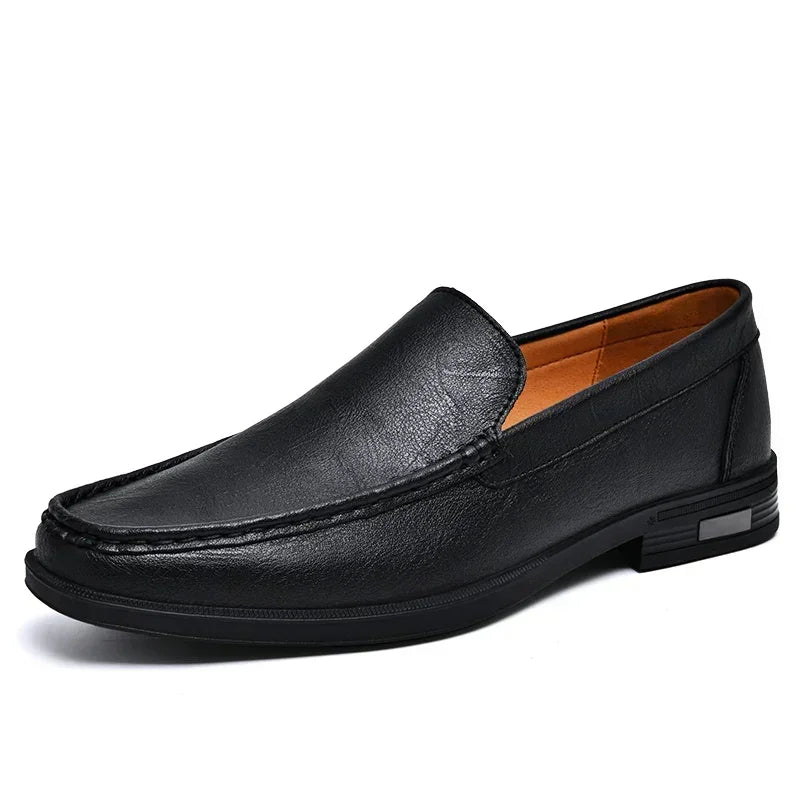 Pelle Toscano Genuine Leather Loafers - Bay + Birch
