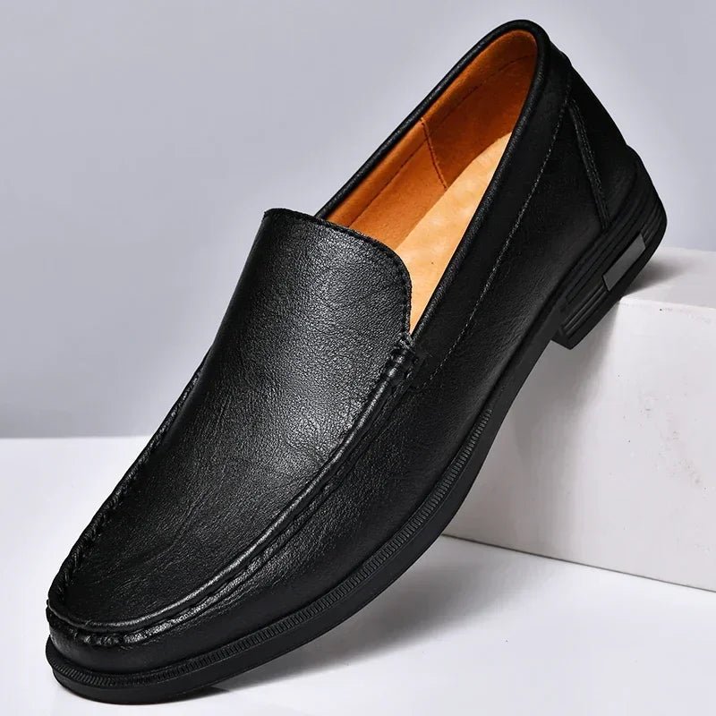 Pelle Toscano Genuine Leather Loafers - Bay + Birch