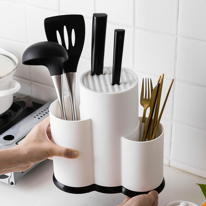 Counter Kitchen Utensil Crock