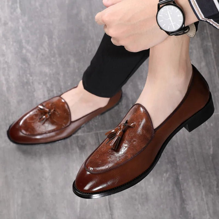 Regal Tassel Loafers - Luca Mancini
