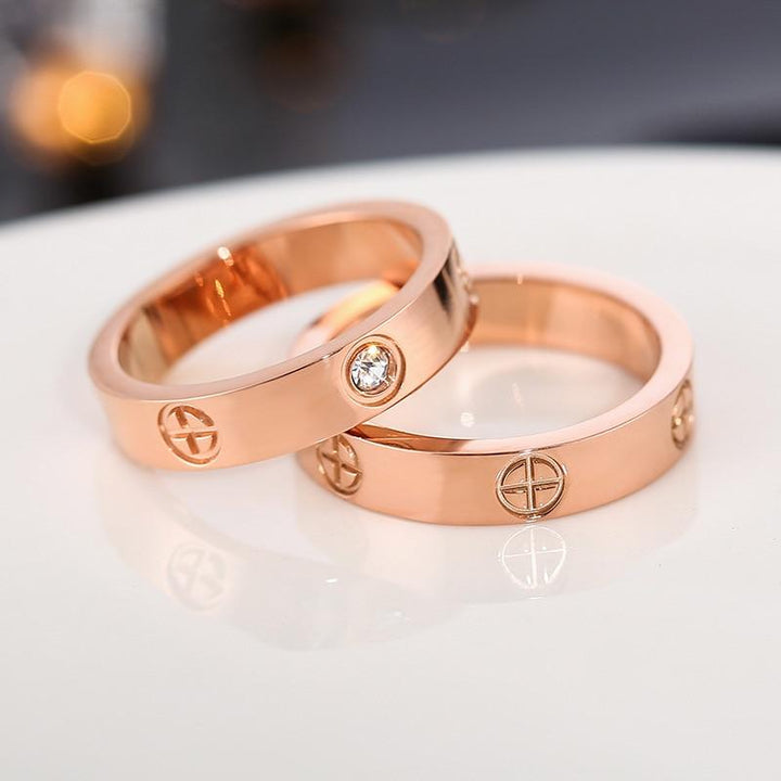 Rose Gold Ring - Luca Mancini