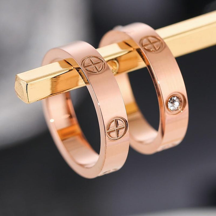 Rose Gold Ring - Luca Mancini