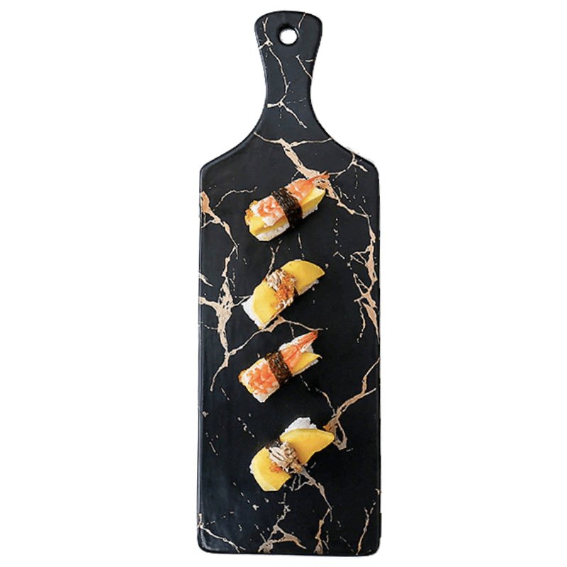 Scalloped Marble Dinner Pieces - Luca Mancini